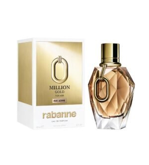 Million Gold for Her Pure Jasmine by Paco Rabanne, 3 oz Eau De Parfum Spray for Women