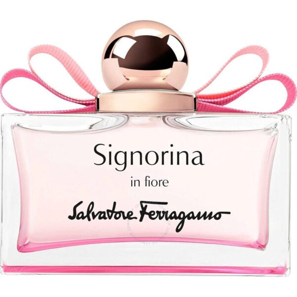 bxsalv34s.jpg Signorina in Fiore by Salvatore Ferragamo, 3.4 oz Eau De Toilette Spray for Women Tester