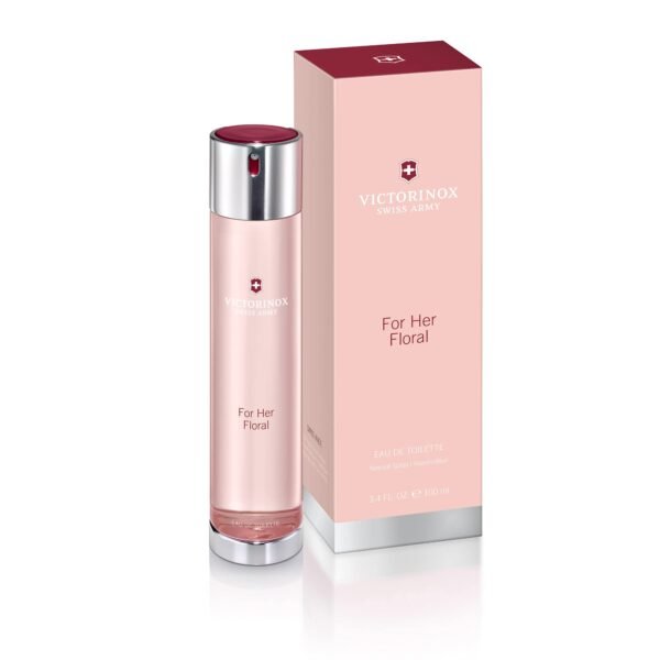 Version 1.0.0 Victorinox for Her Floral by Swiss Army, 3.4 oz Eau De Toilette Spray for Women