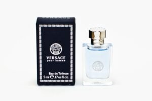 bxvers51.jpg Pour Homme by Versace, 0.17 oz Eau De Toilette Mini for Men