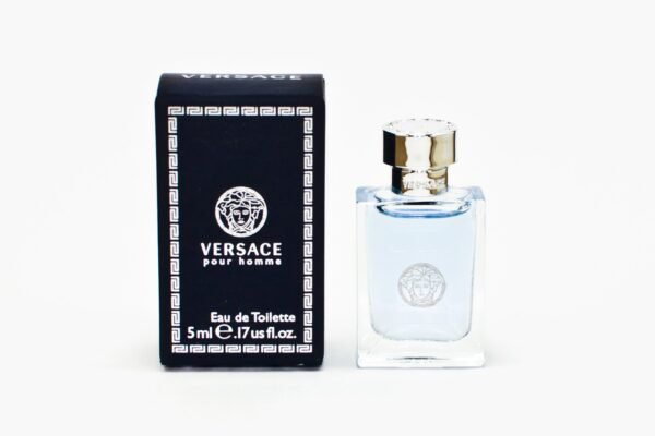 Pour Homme by Versace, 0.17 oz Eau De Toilette Mini for Men