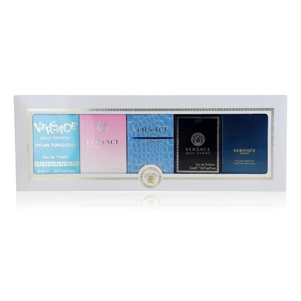 Versace Collection by Versace, 5 Piece Miniature Gift Set for Unisex
