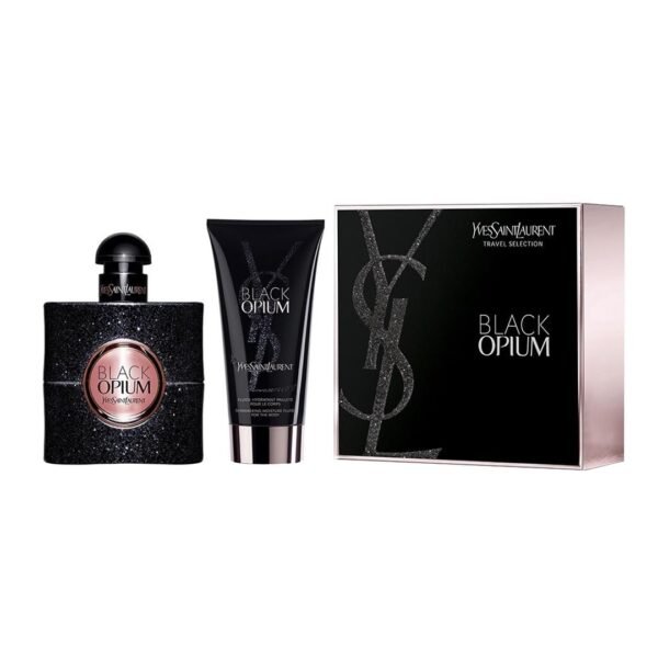 Ysl Black Opium by Yves Saint Laurent, 2 Piece Gift Set for Women