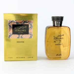 Hawas Exotic for Him by Rasasi, 3.4 oz EDP Spray for Men