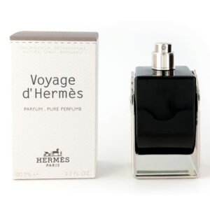 bxvoya33.jpg Voyage d’Hermès by Hermès, 3.4 oz Parfum Refillable Spray for Unisex