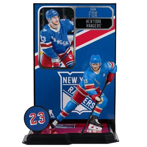 McFarlane Toys NHL SportsPicks Rangers Centennial Fox Posed Figure - Pre-Order November 2026